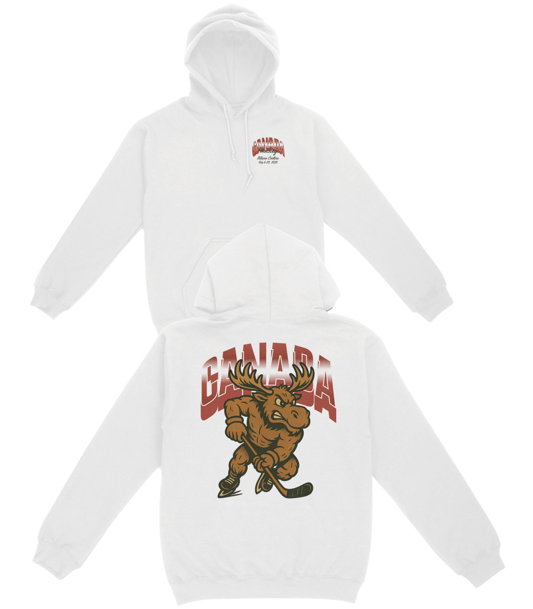 Canada Hockey Basic Hoodie - Old Time Sports