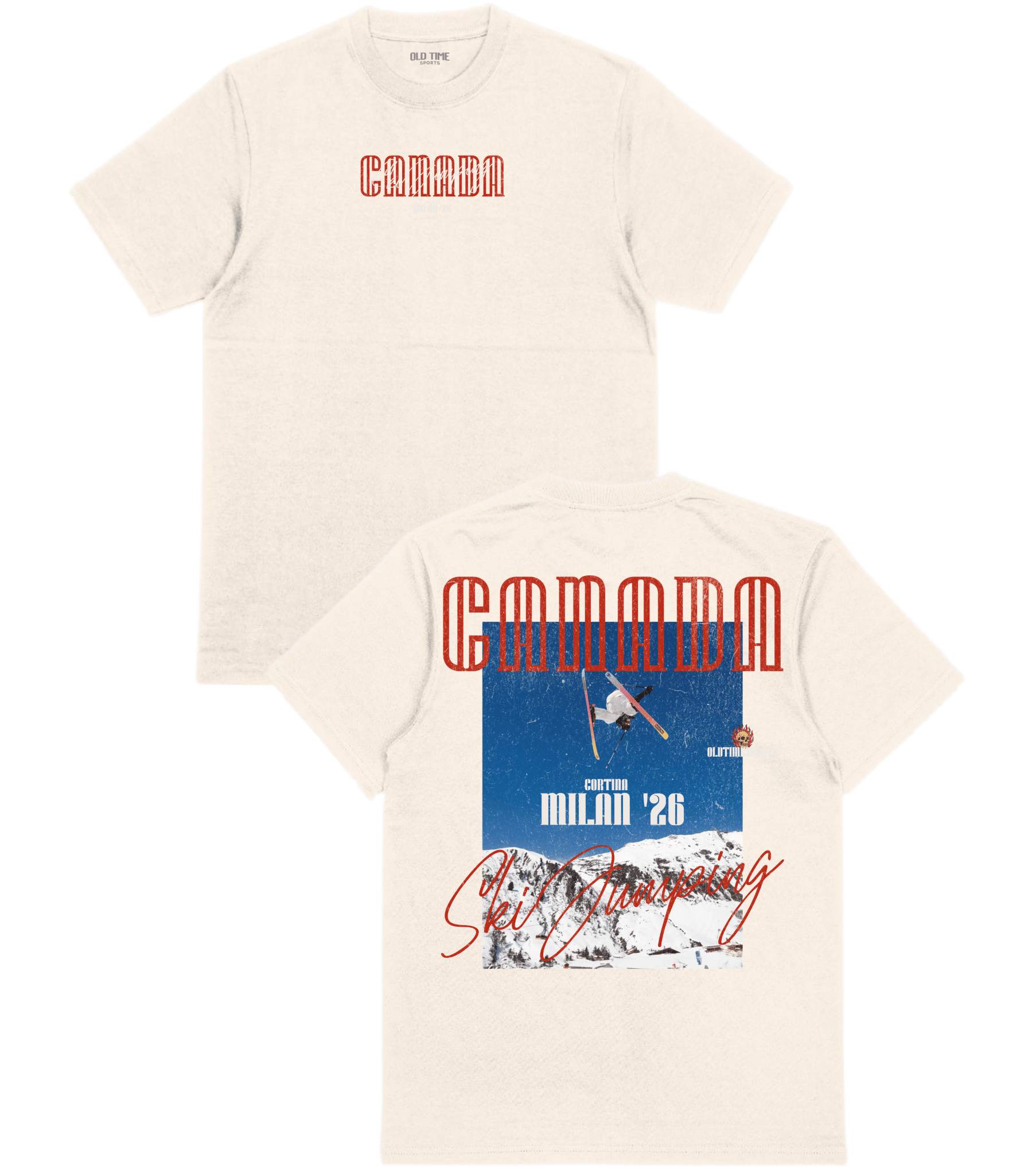 Canada Ski Jumping T-Shirt - Old Time Sports