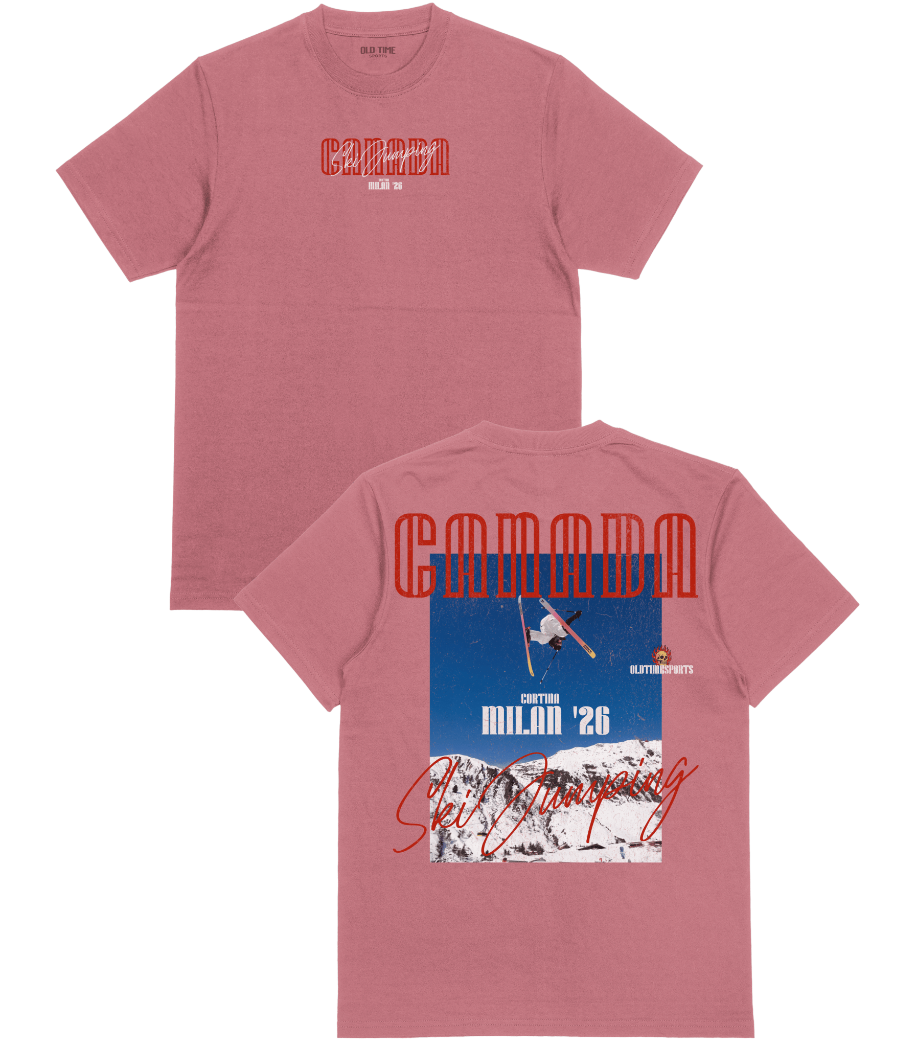 Canada Ski Jumping T-Shirt - Old Time Sports