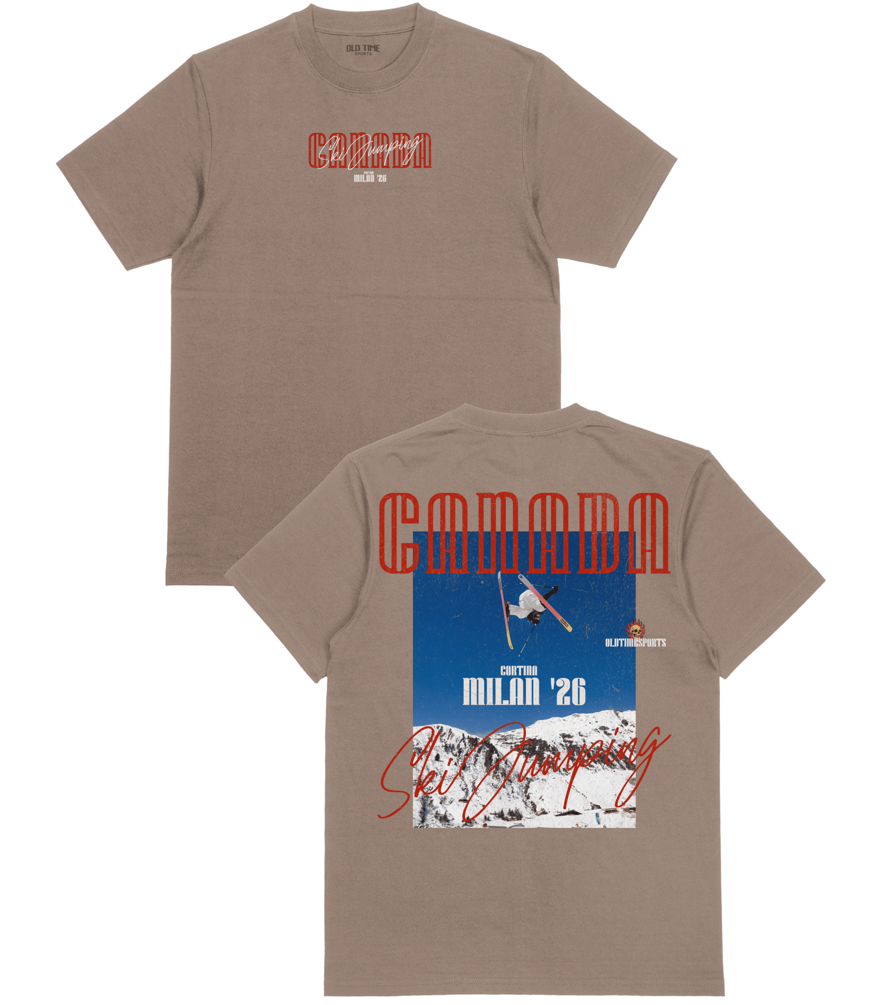 Canada Ski Jumping T-Shirt - Old Time Sports