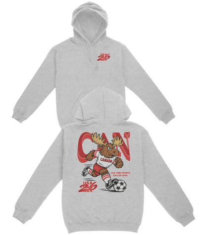 Canada Soccer Team Basic Hoodie - Old Time Sports