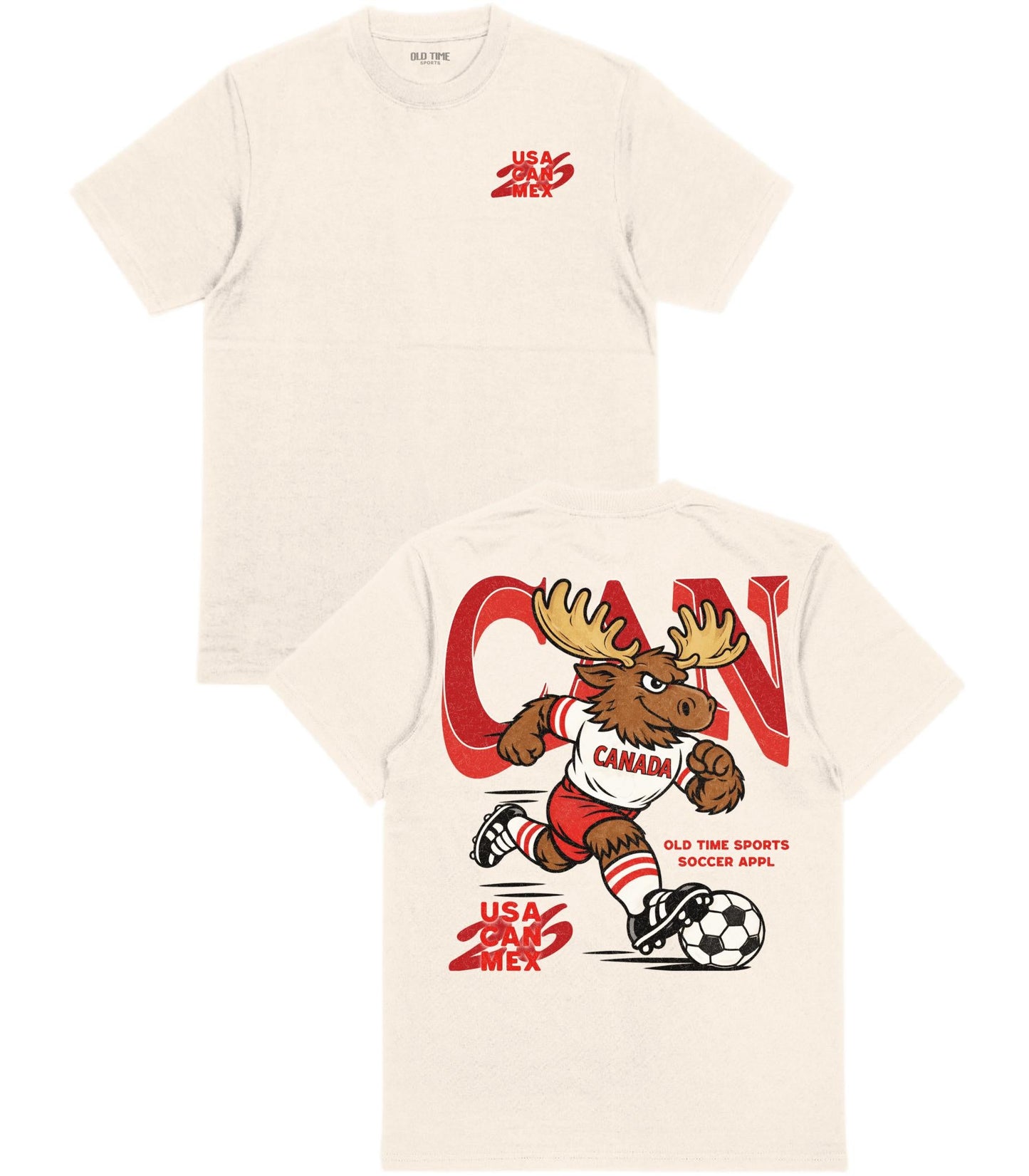 Canada Soccer Team T-shirt - Old Time Sports