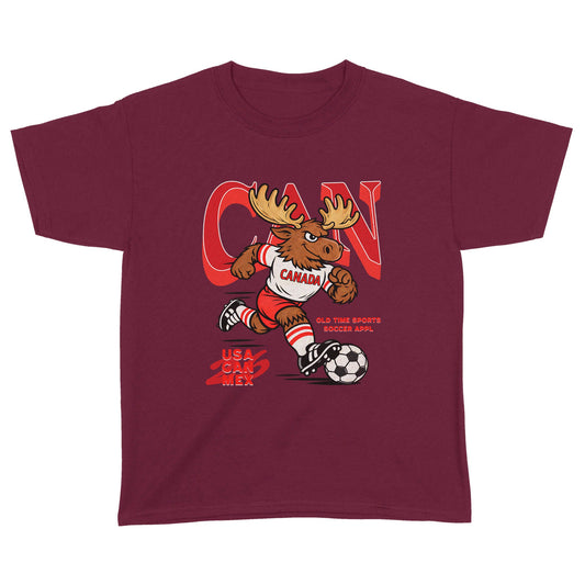 Canada Soccer Team v2 YOUTH T-Shirt - Old Time Sports