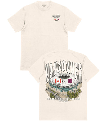 Canada VS Qatar T-Shirt - Old Time Sports