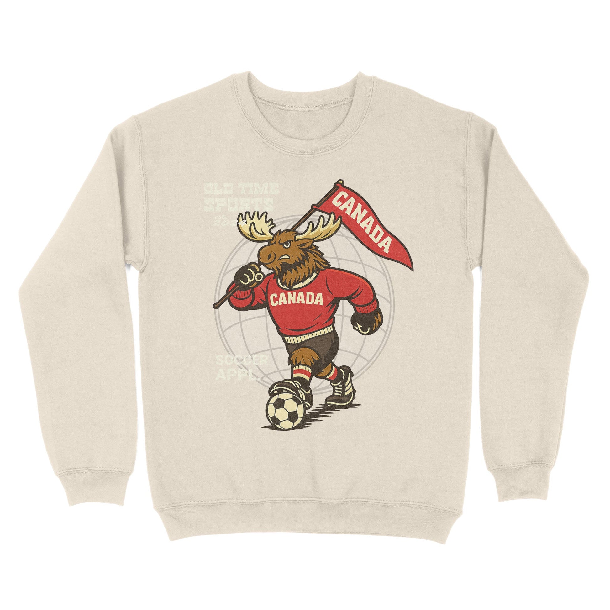 Canadian Soccer Basic Crewneck - Old Time Sports