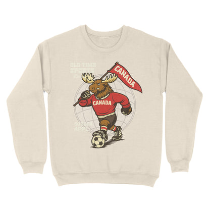 Canadian Soccer Basic Crewneck - Old Time Sports