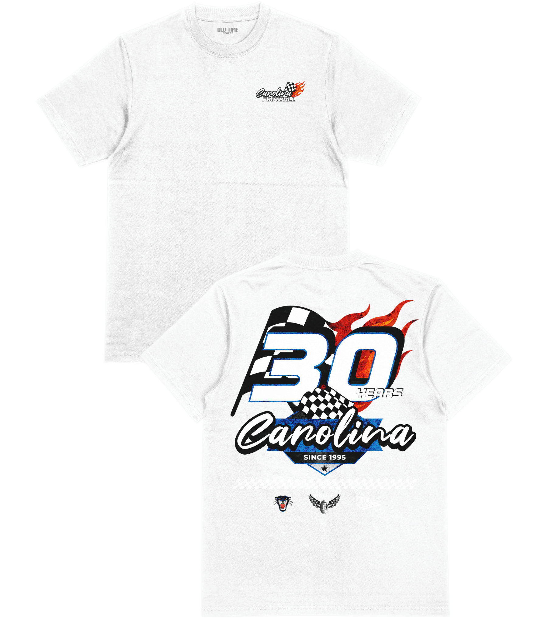CAR Football "Racing" T-Shirt - Old Time Sports