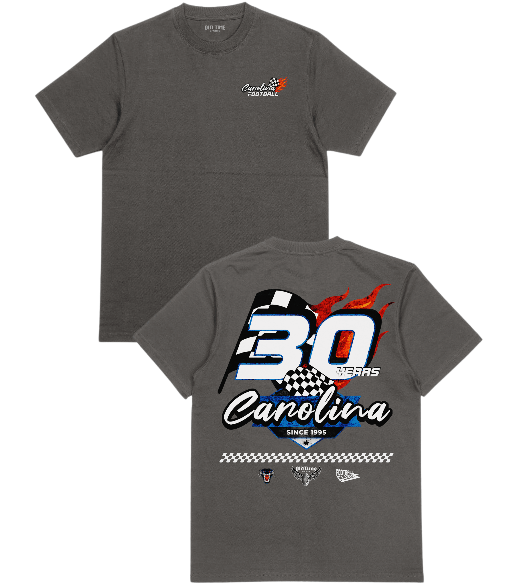 CAR Football "Racing" T-Shirt - Old Time Sports