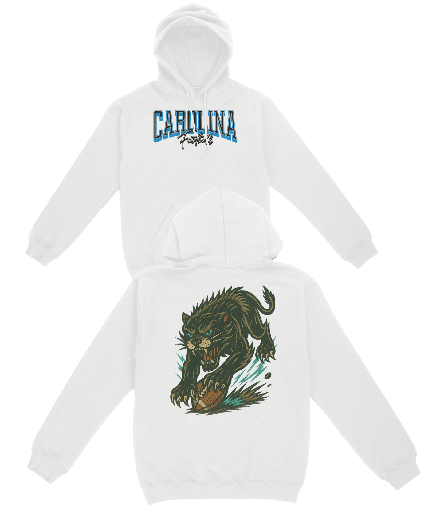 Carolina Football Basic Hoodie - Old Time Sports
