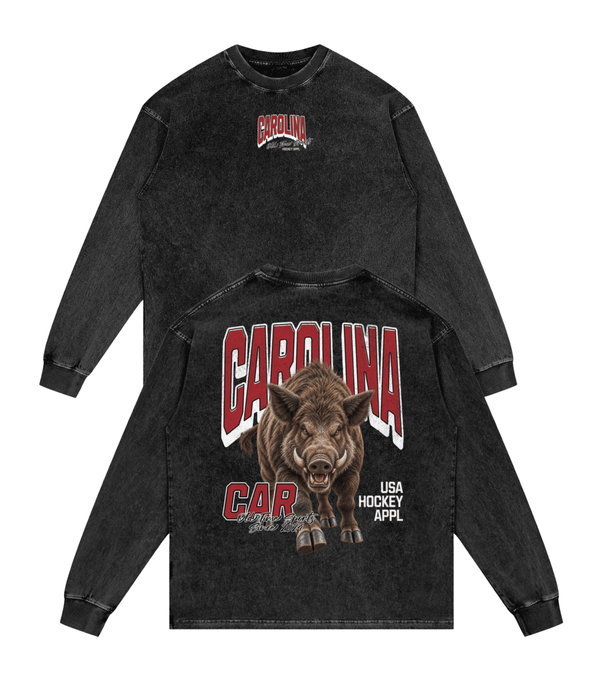 Carolina Hockey Appl. Signature Longsleeve - Old Time Sports