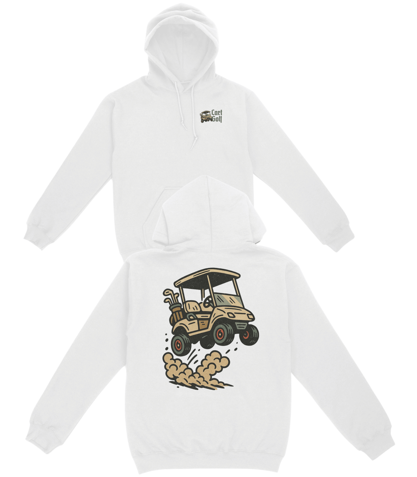 Cart Golf Basic Hoodie - Old Time Sports