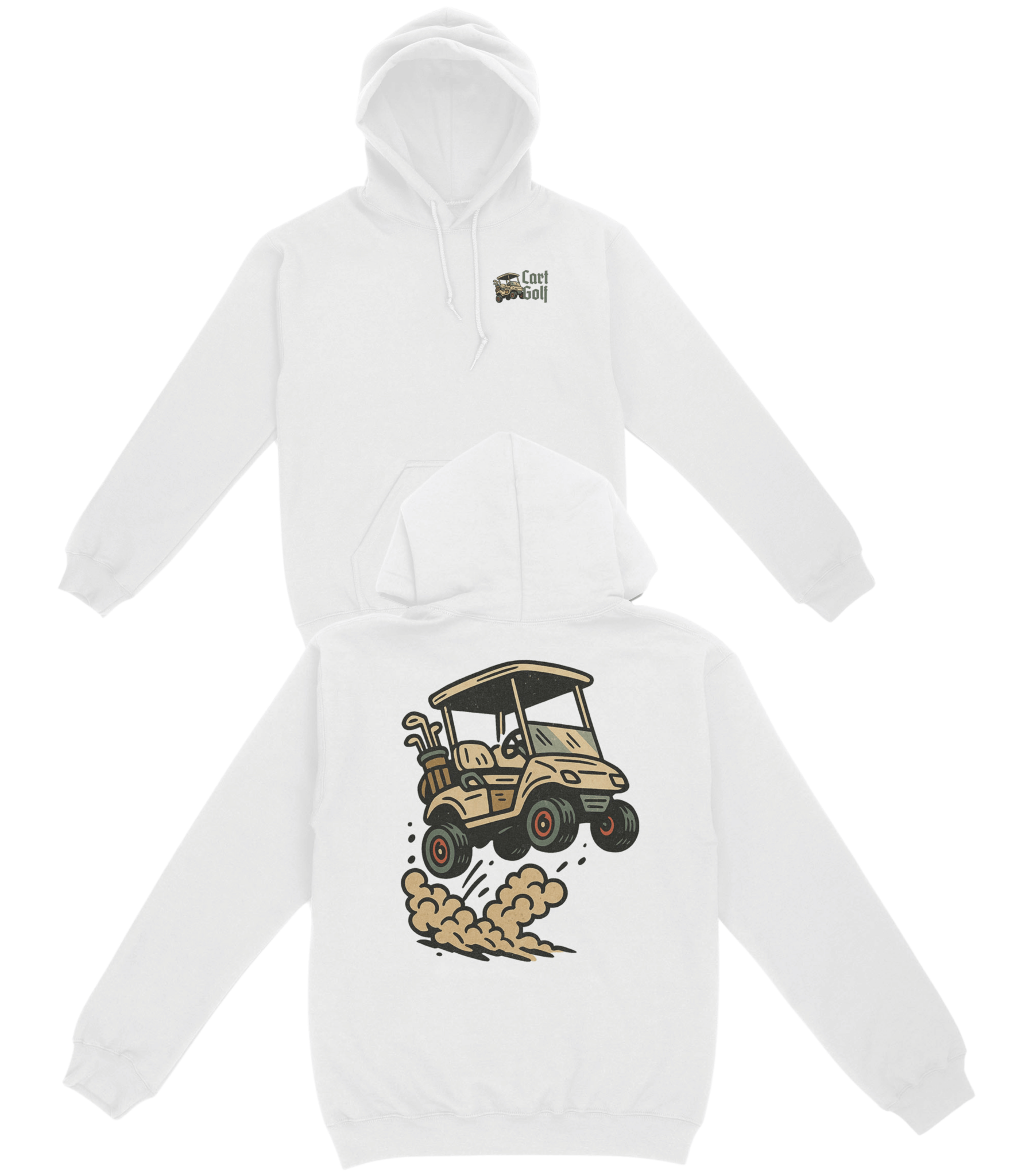 Cart Golf Basic Hoodie - Old Time Sports