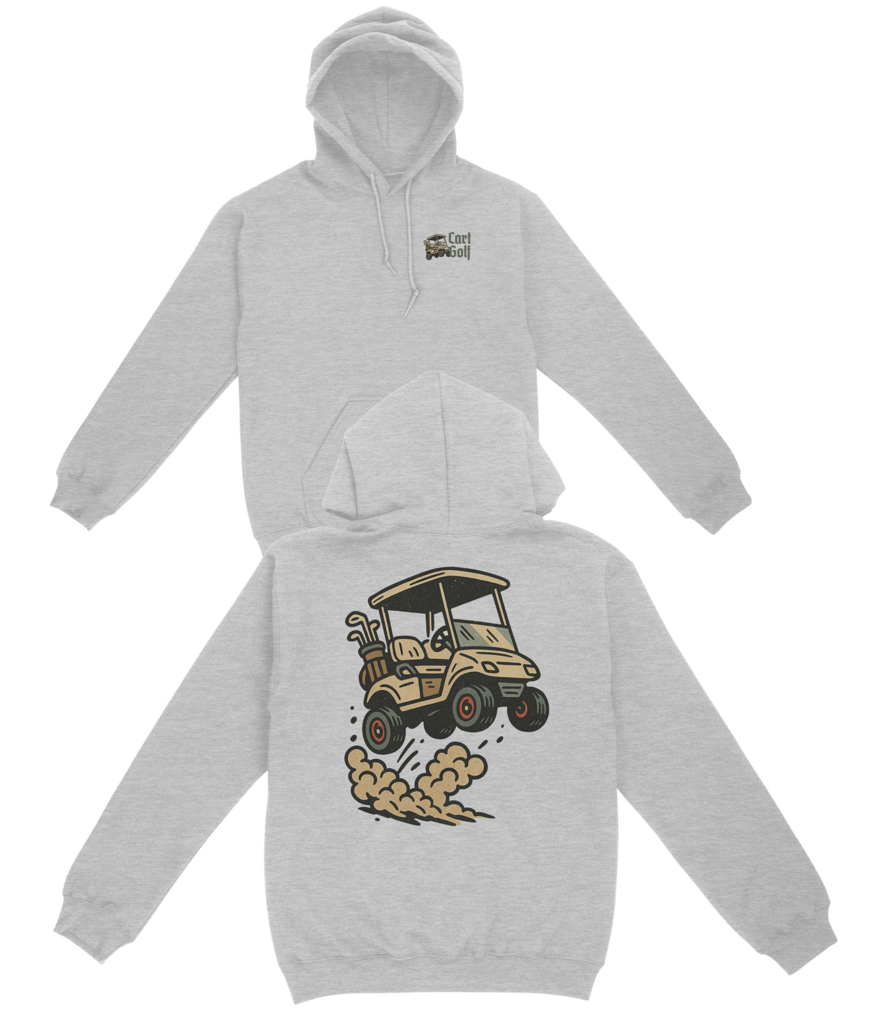 Cart Golf Basic Hoodie - Old Time Sports