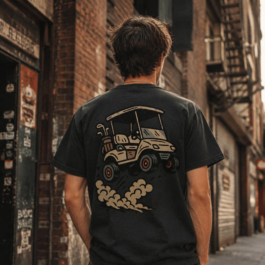 Cart Golf T-Shirt - Old Time Sports