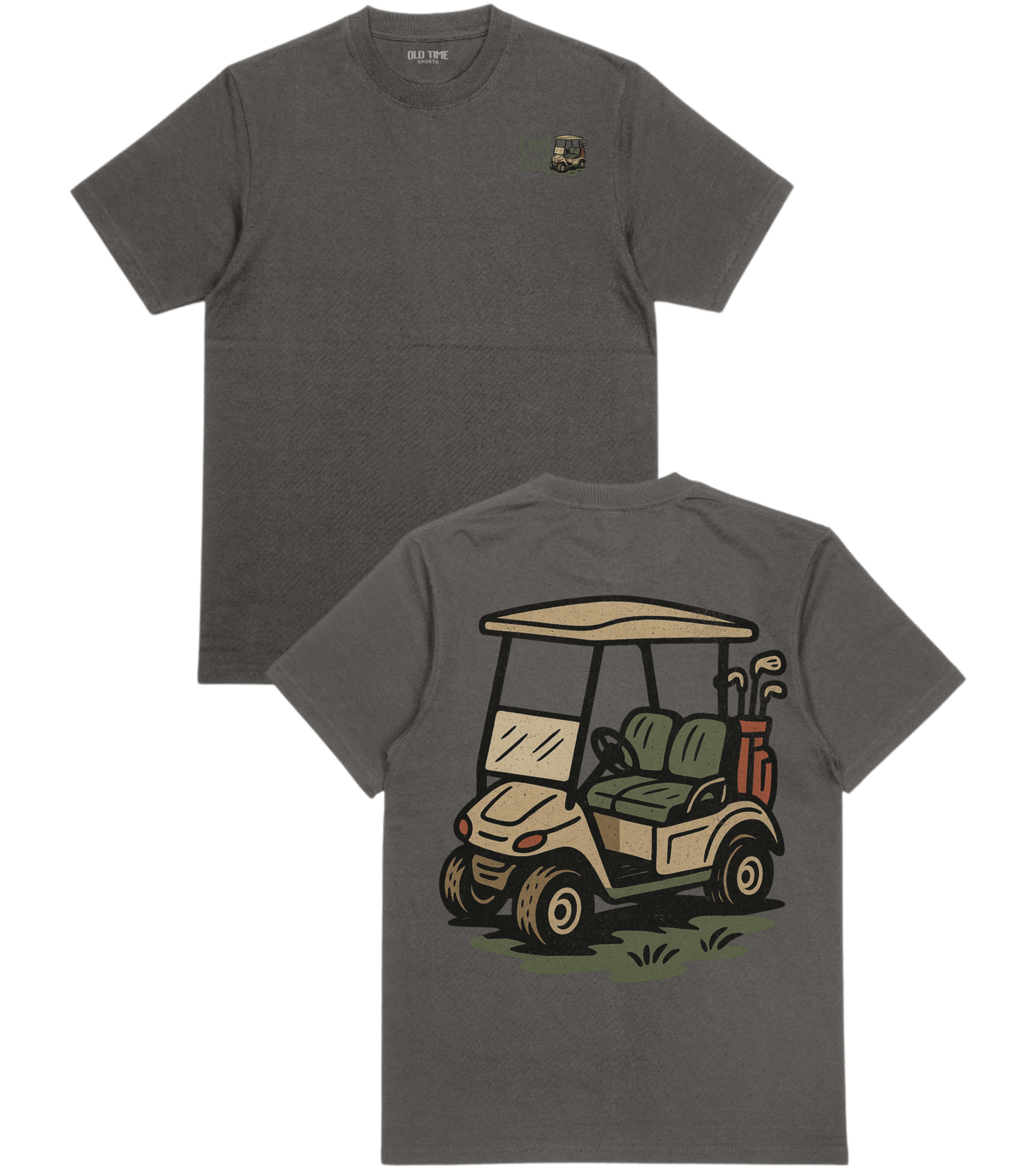 Cart Golf v1 T-Shirt - Old Time Sports