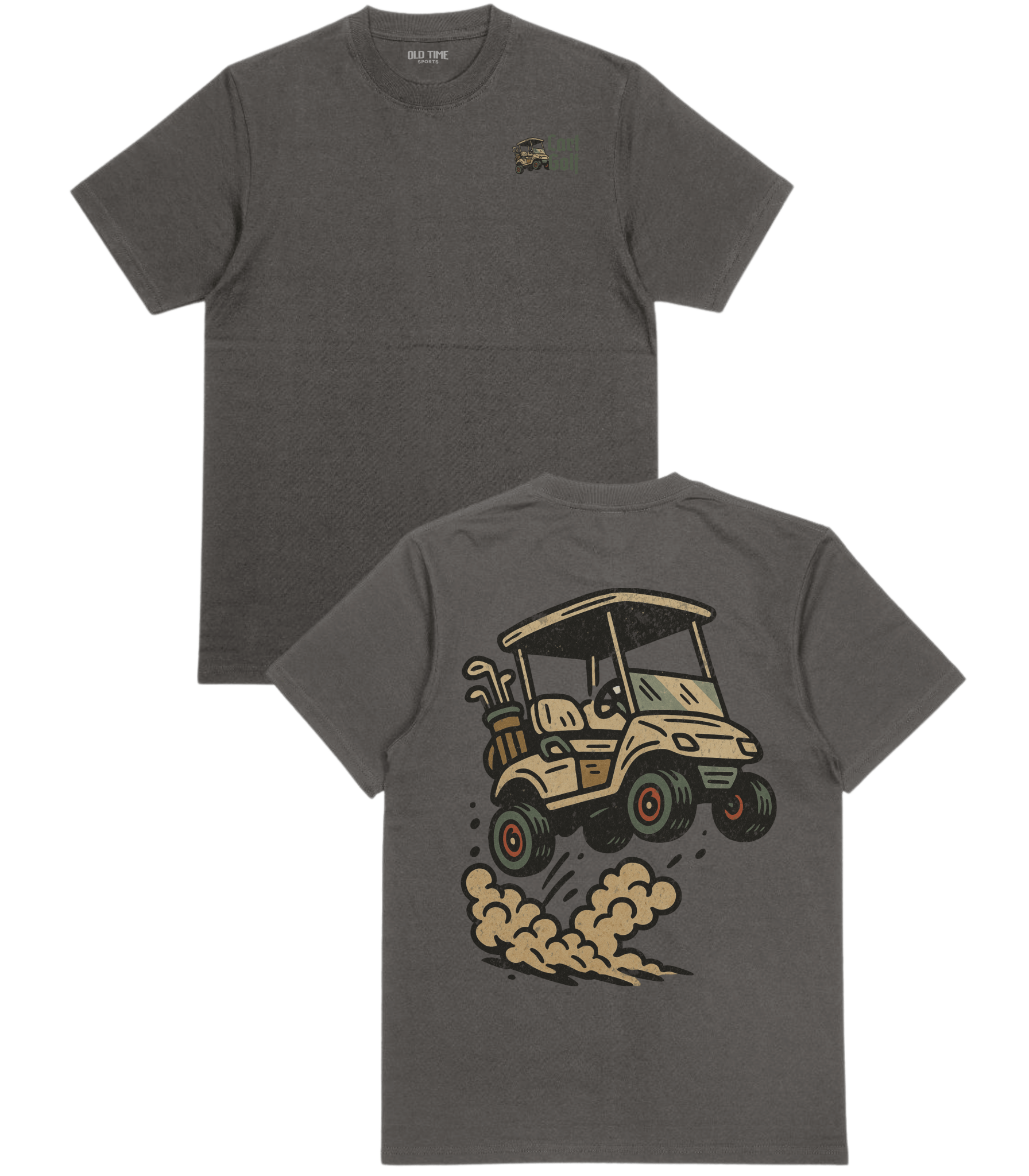 Cart Golf v2 T-Shirt - Old Time Sports