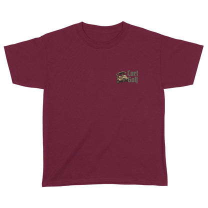 Cart Golf YOUTH T-Shirt - Old Time Sports