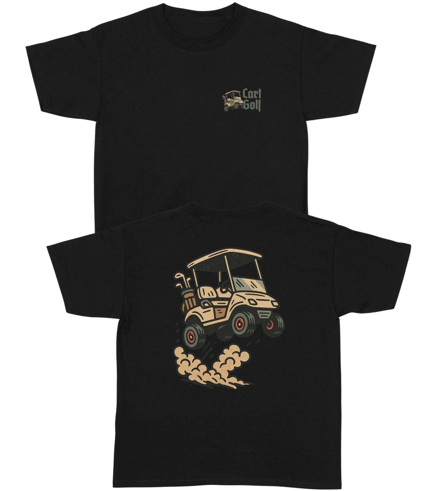 Cart Golf YOUTH T-Shirt - Old Time Sports