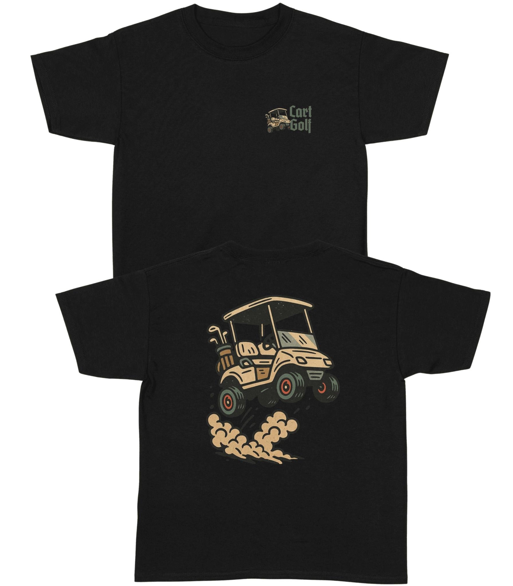Cart Golf YOUTH T-Shirt - Old Time Sports