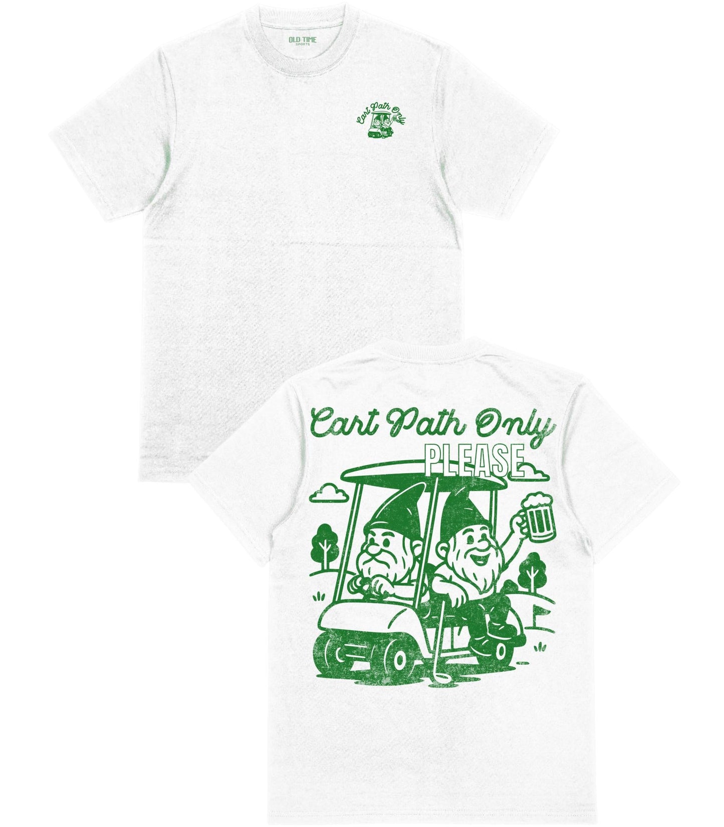 Cart Path Only T-Shirt - Old Time Sports