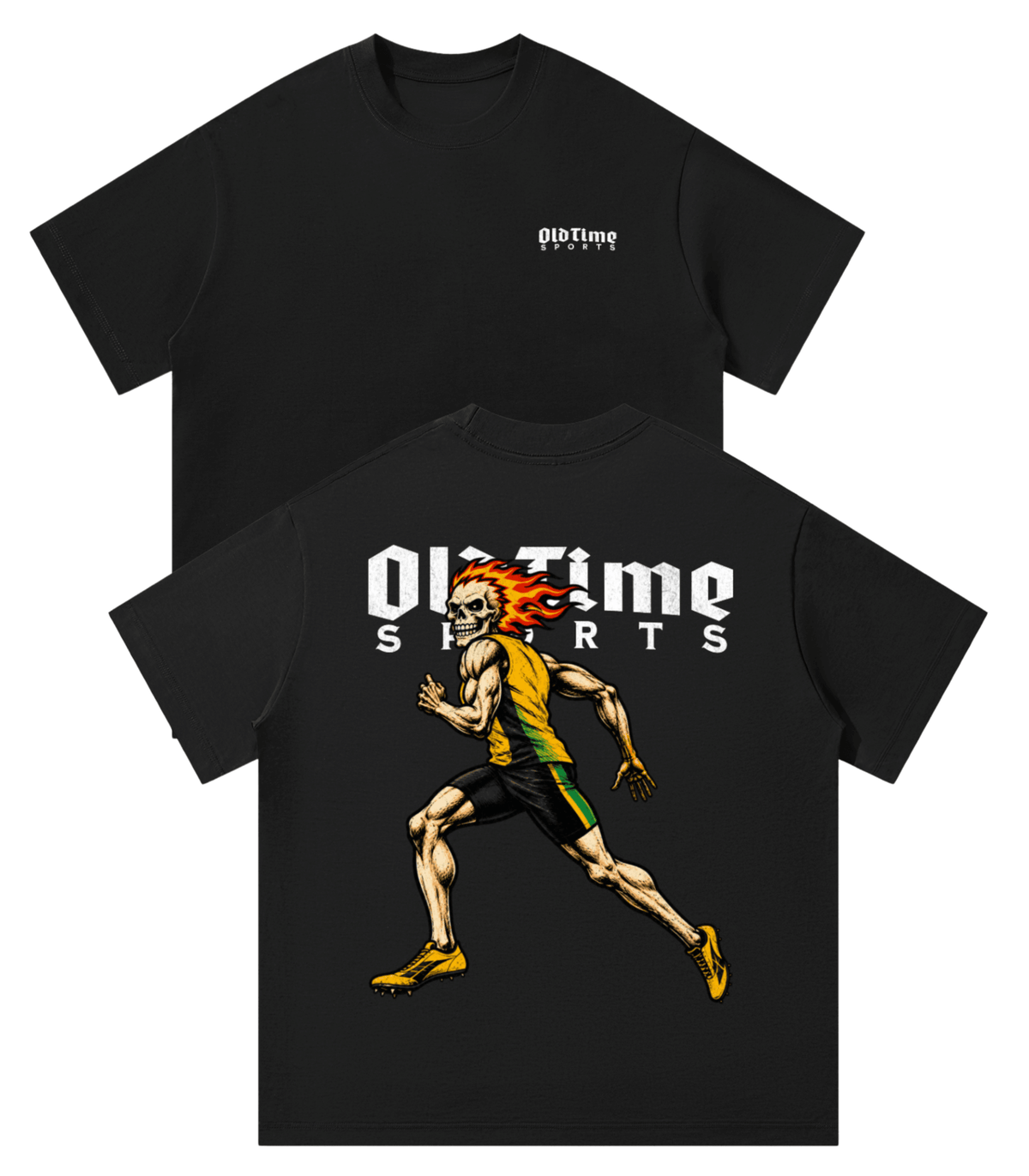 Catch Up Heavyweight Tee - Old Time Sports