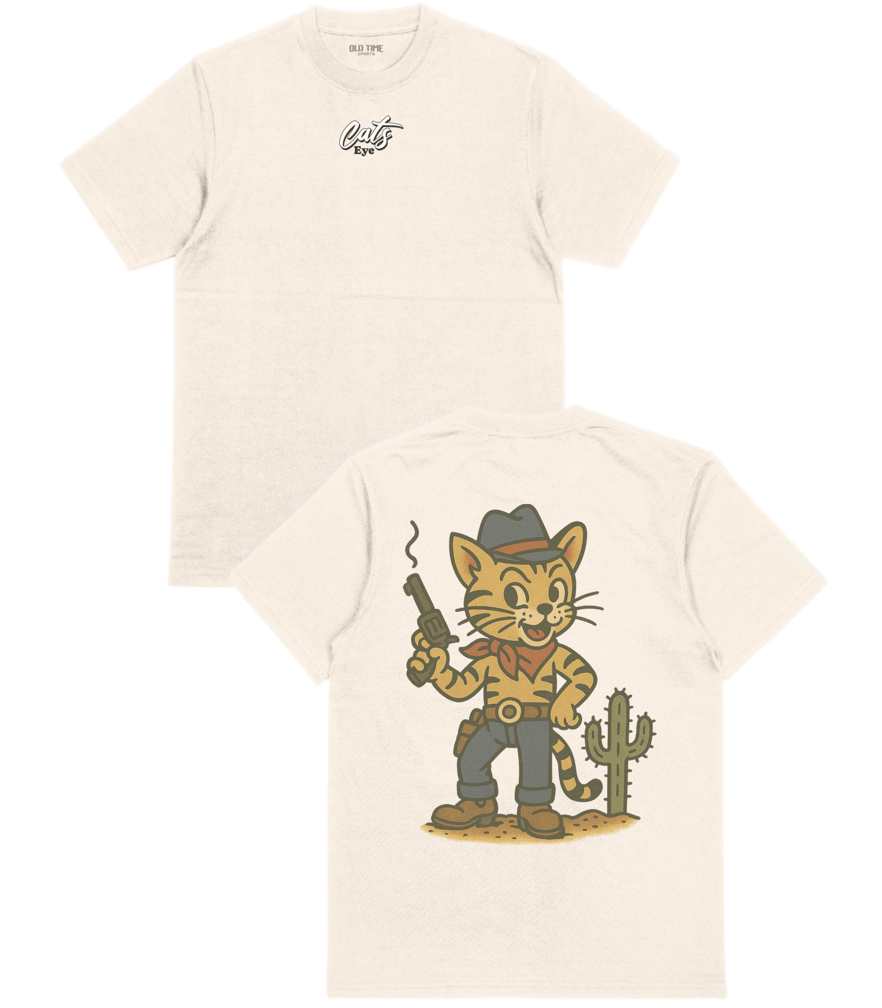 Cats Eye T-Shirt - Old Time Sports