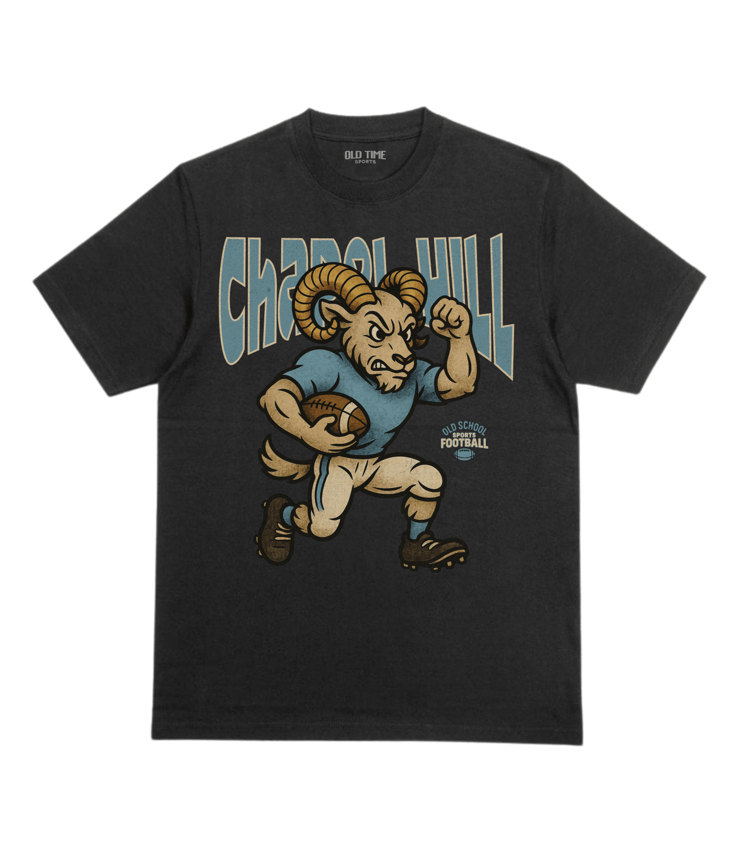 Chapel Hill Football v2 T-Shirt - Old Time Sports