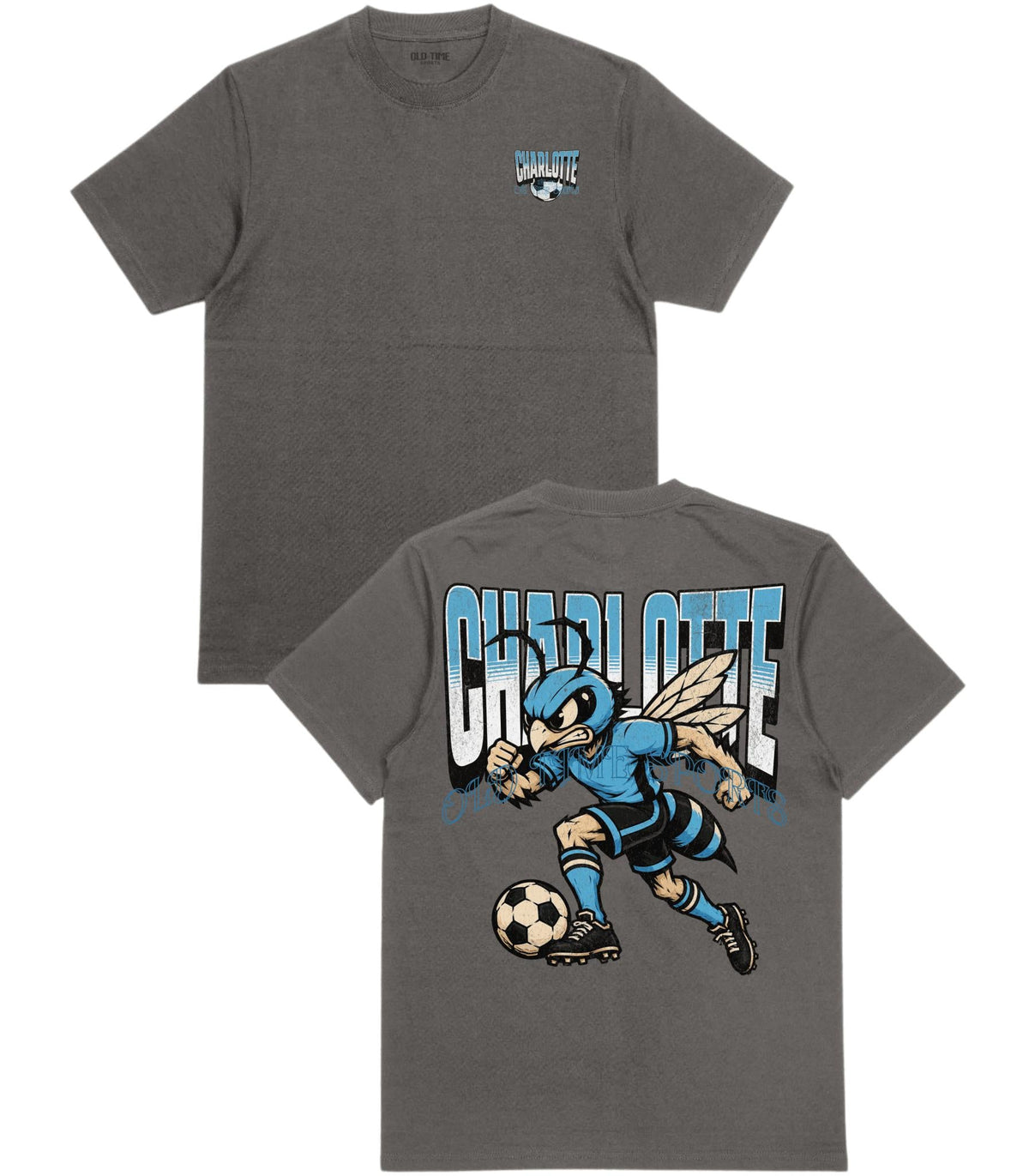 Charlotte Soccer v2 T-Shirt - Old Time Sports