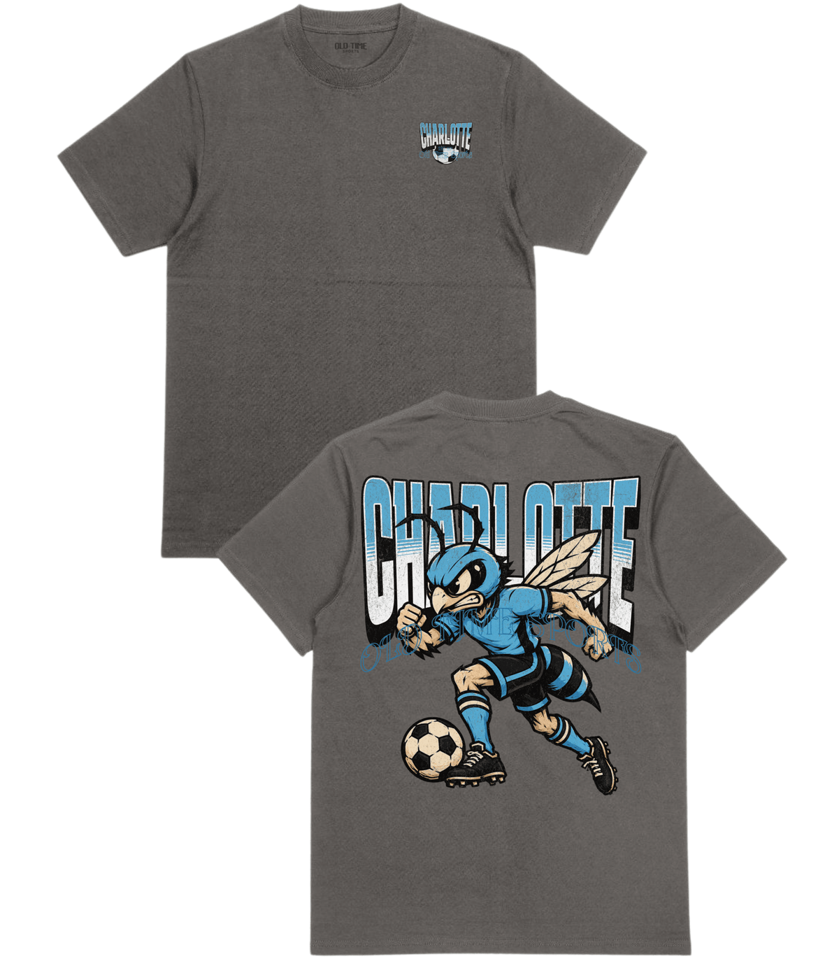 Charlotte Soccer v2 T-Shirt - Old Time Sports