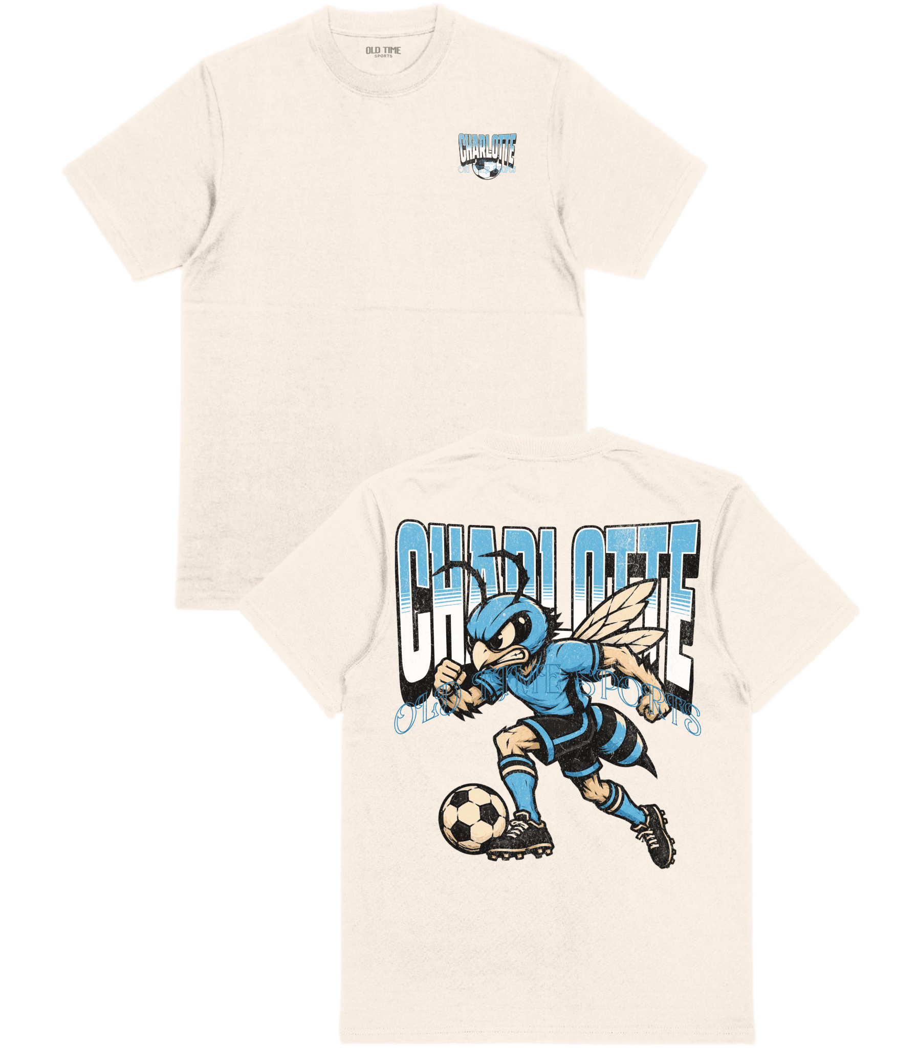 Charlotte Soccer v2 T-Shirt - Old Time Sports