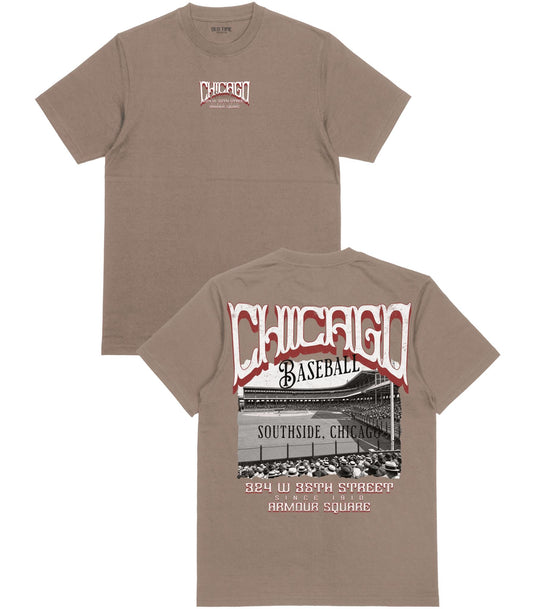 CHI Baseball Poster T-Shirt - Old Time Sports