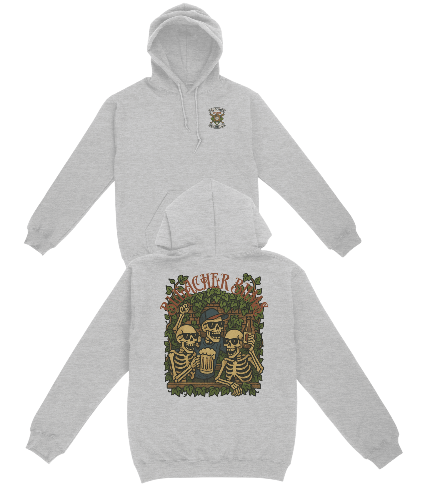 CHI Bleacher Bums Basic Hoodie - Old Time Sports