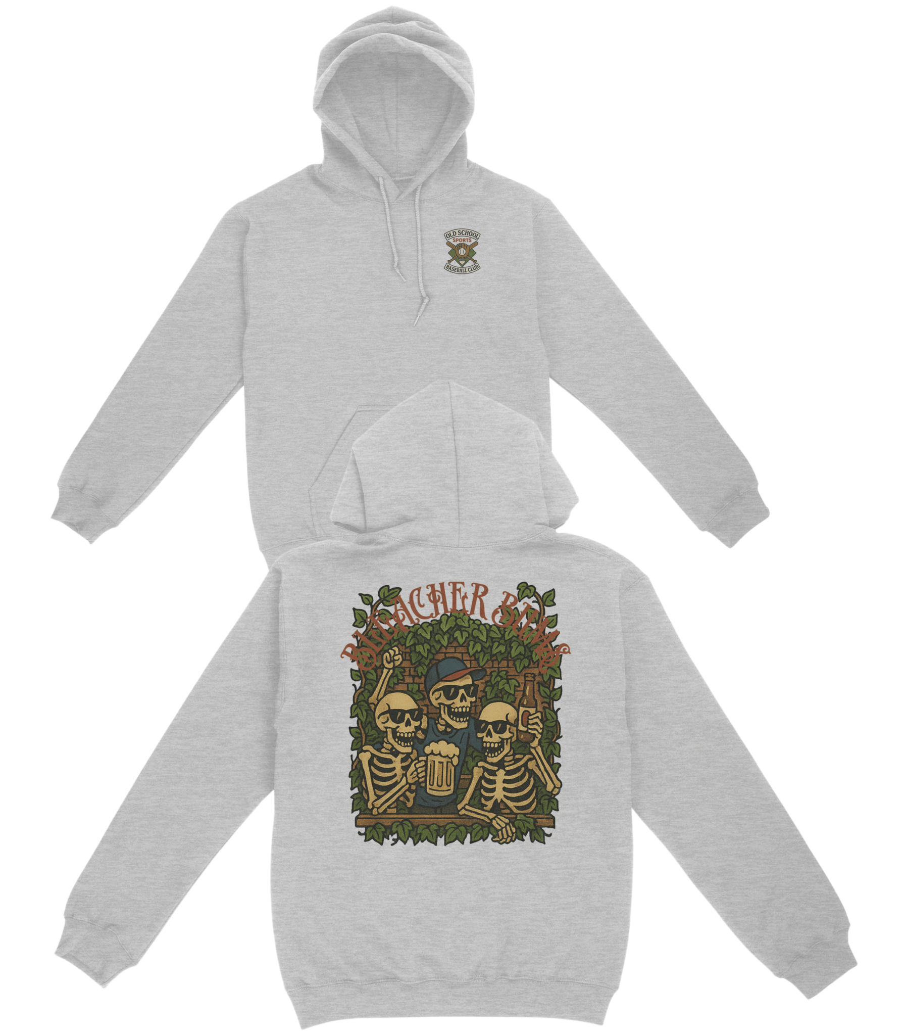 CHI Bleacher Bums Basic Hoodie - Old Time Sports