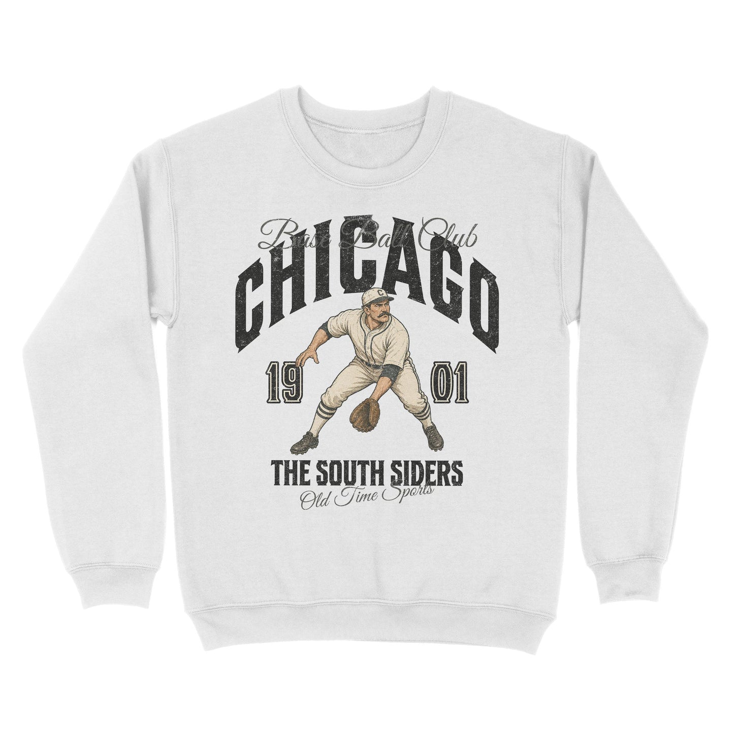 Chicago Base Ball Club Basic Crewneck - Old Time Sports