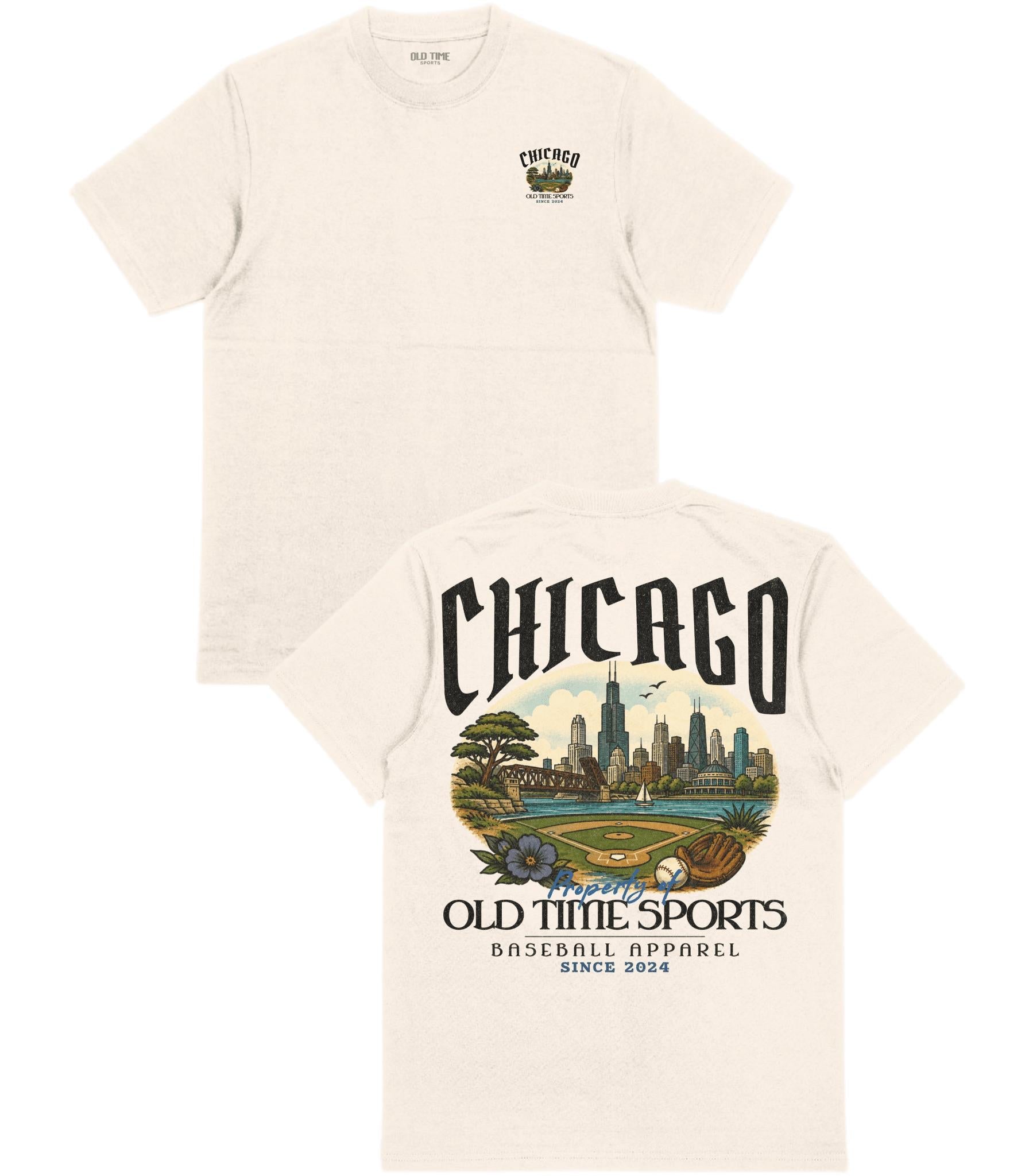 Chicago Baseball T-Shirt - Old Time Sports