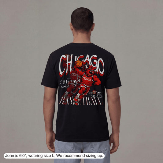 Chicago Dunkman T-Shirt - Old Time Sports