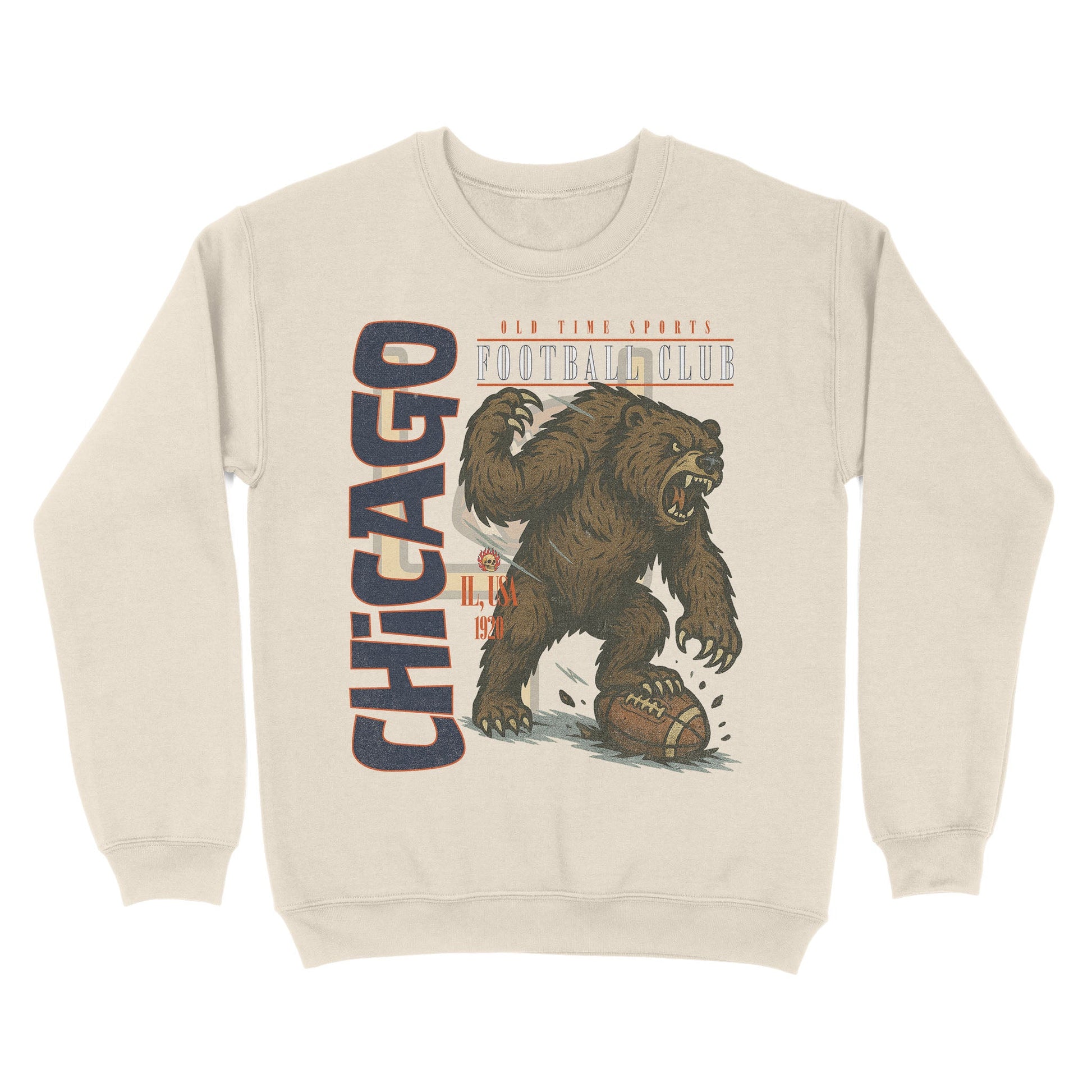Chicago Football Basic Crewneck - Old Time Sports