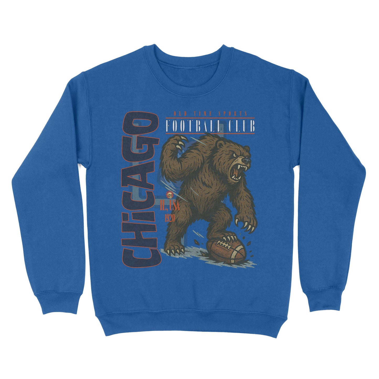Chicago Football Basic Crewneck - Old Time Sports