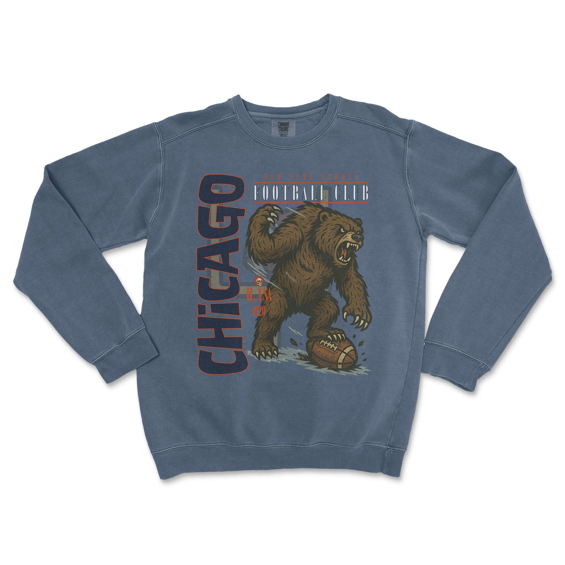 Chicago Football Crewneck - Old Time Sports