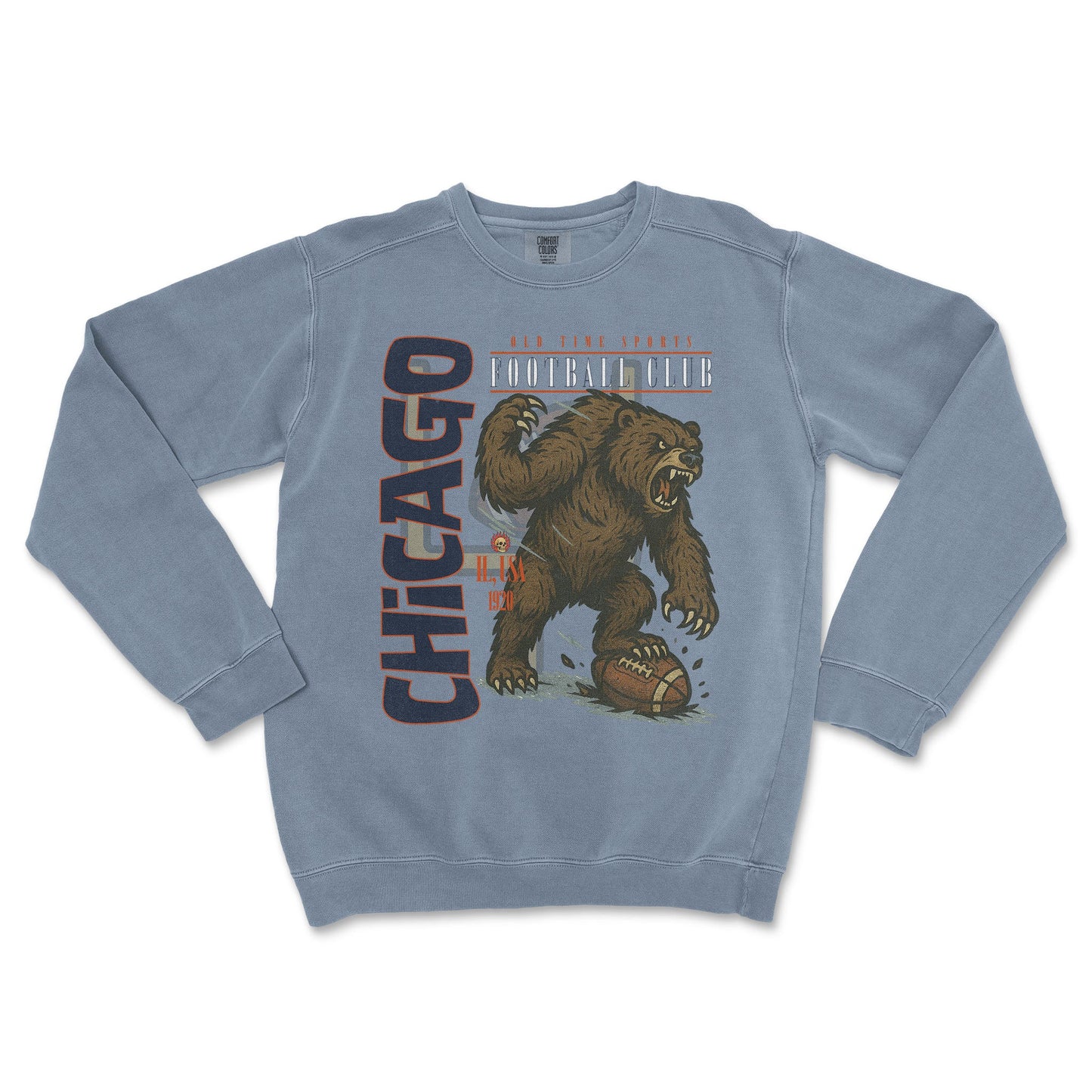 Chicago Football Crewneck - Old Time Sports