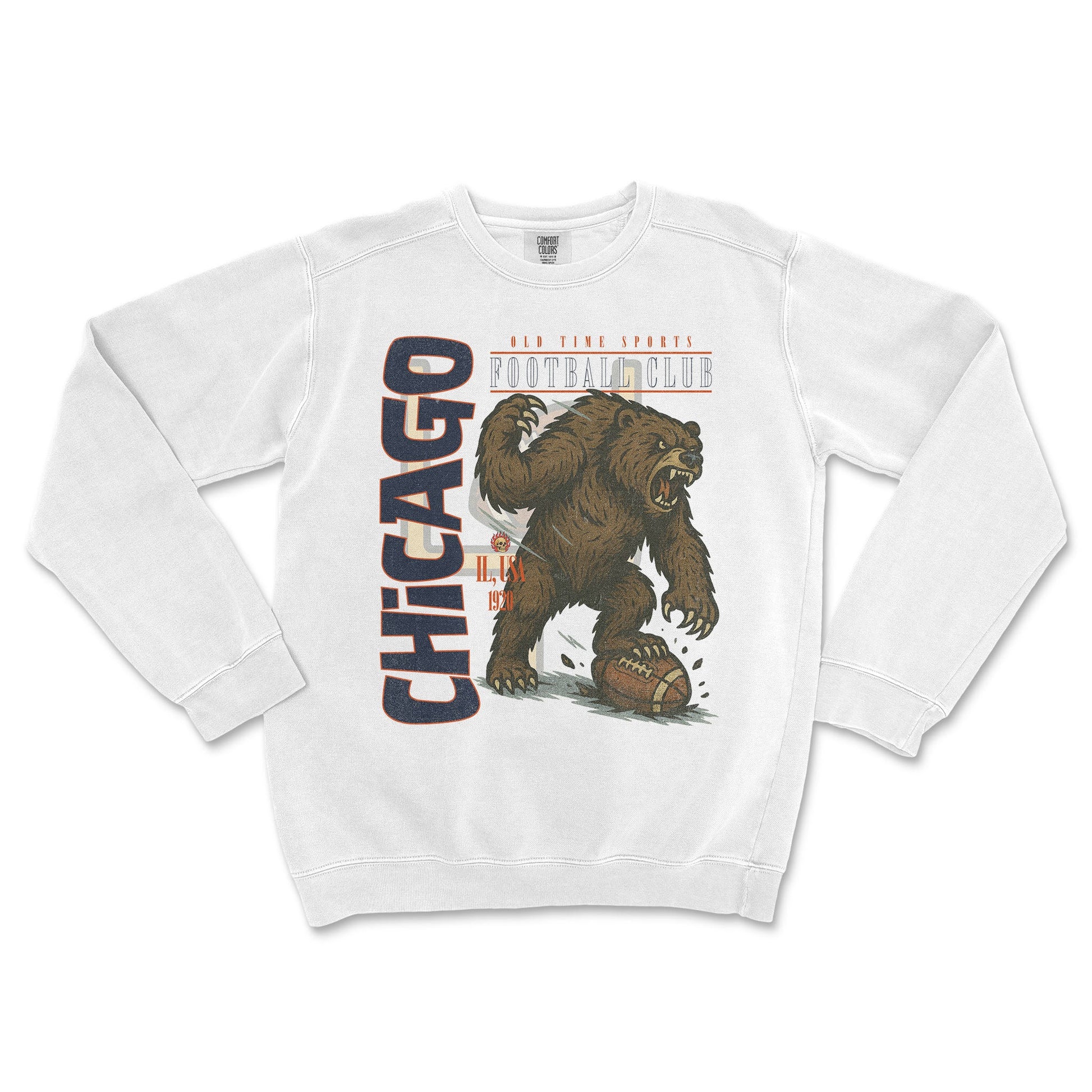 Chicago Football Crewneck - Old Time Sports