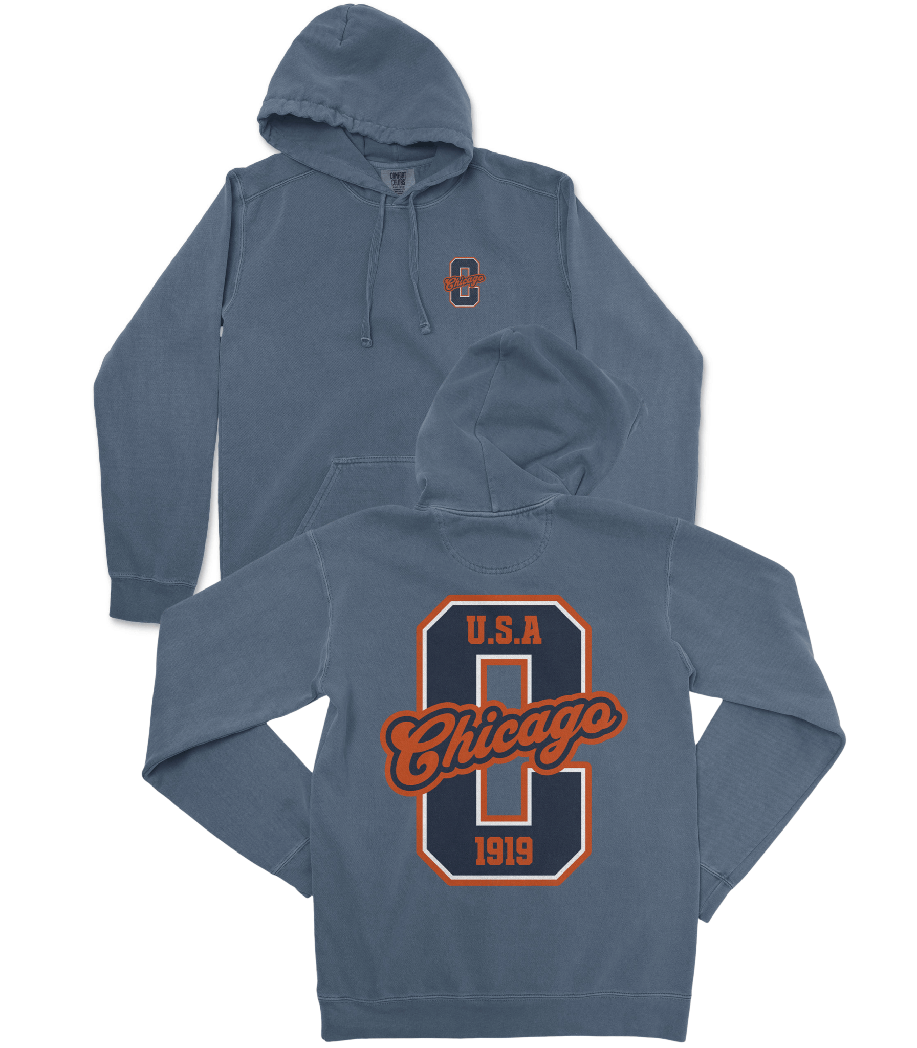 Chicago Football Premium Hoodie - Old Time Sports