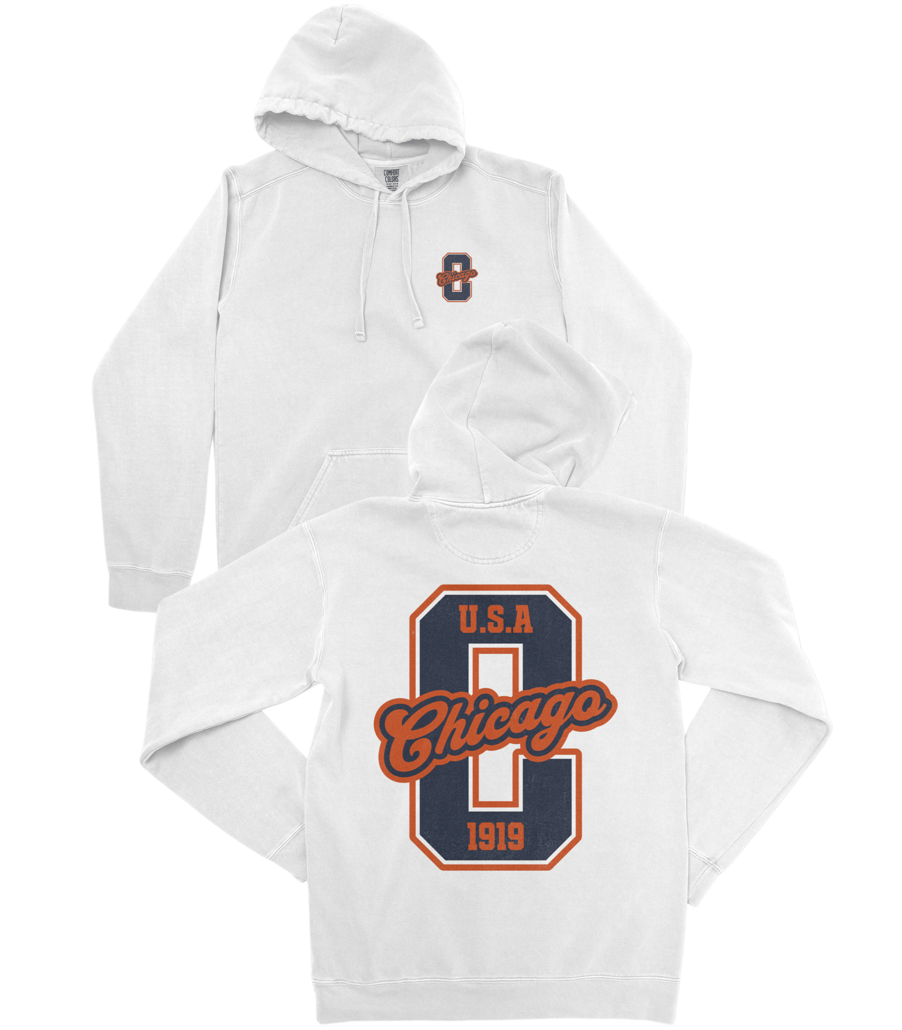 Chicago Football Premium Hoodie - Old Time Sports