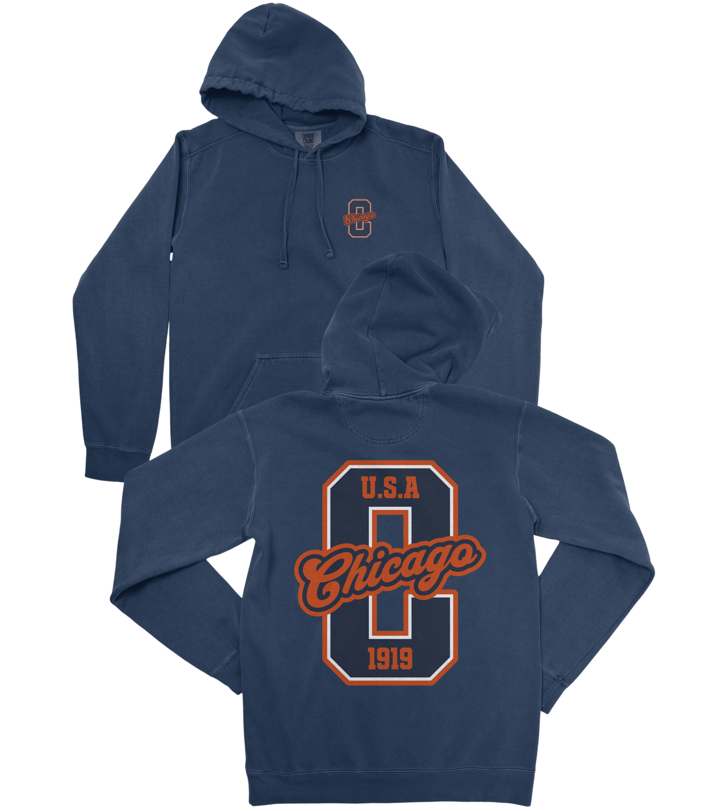 Chicago Football Premium Hoodie - Old Time Sports