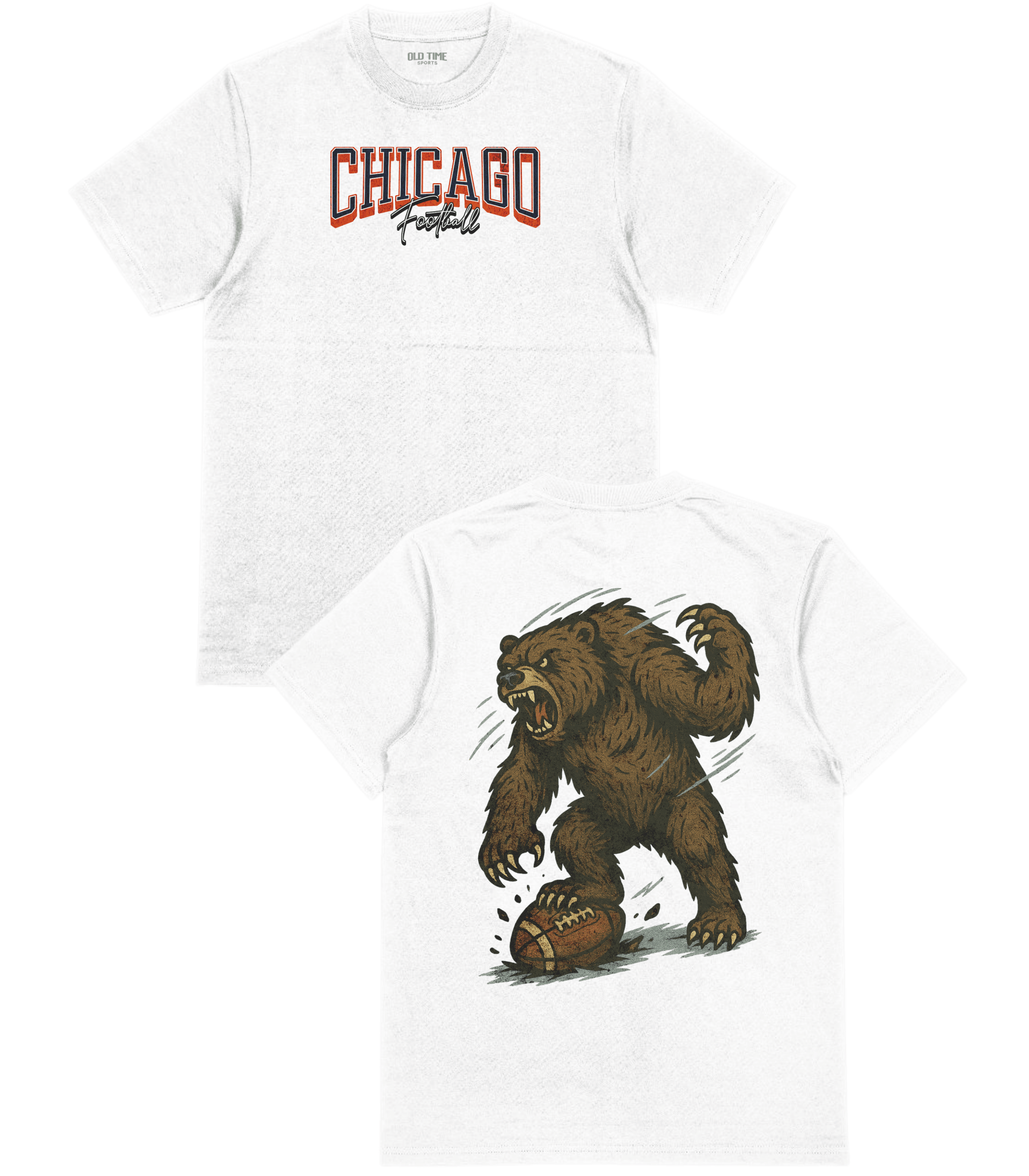 Chicago Football T-Shirt - Old Time Sports