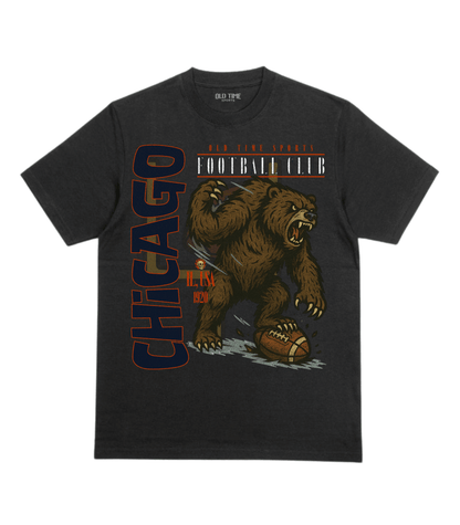 Chicago Football v2 T-Shirt - Old Time Sports