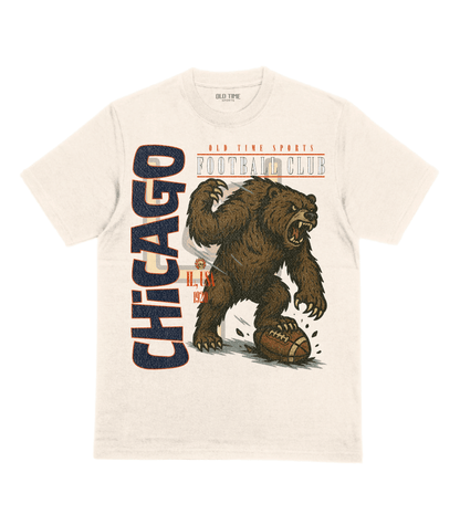 Chicago Football v2 T-Shirt - Old Time Sports