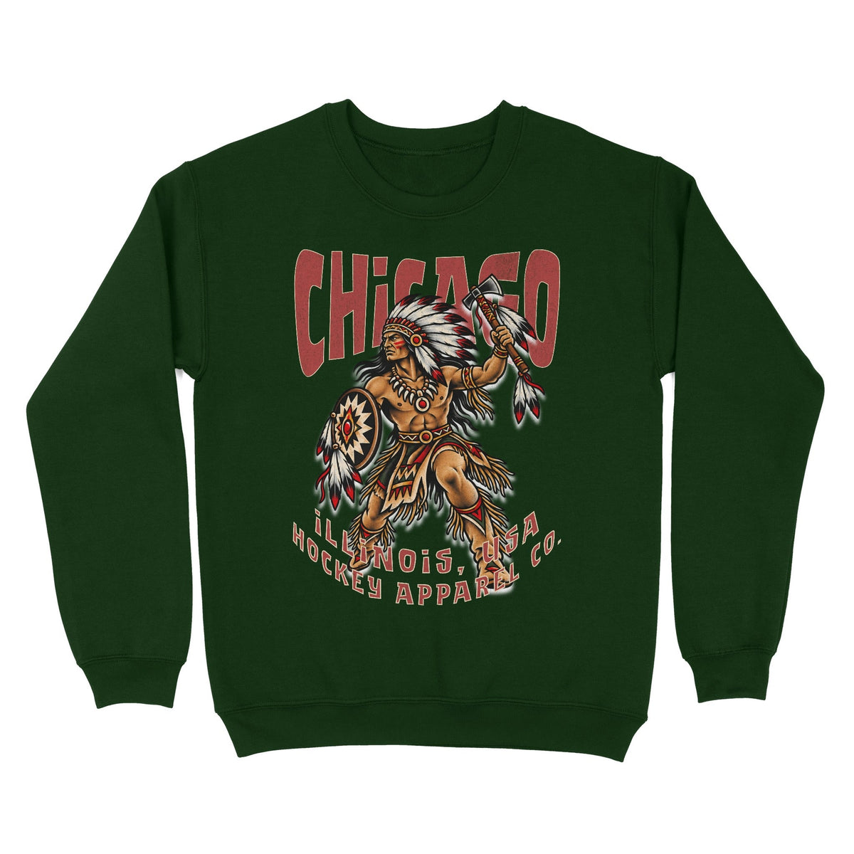 Chicago Hockey Appl. Crewneck - Old Time Sports