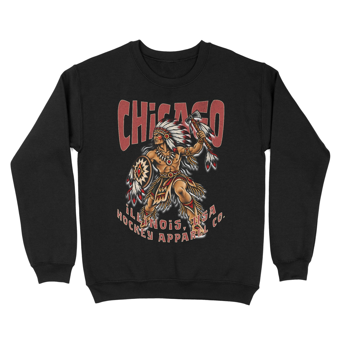 Chicago Hockey Appl. Crewneck - Old Time Sports