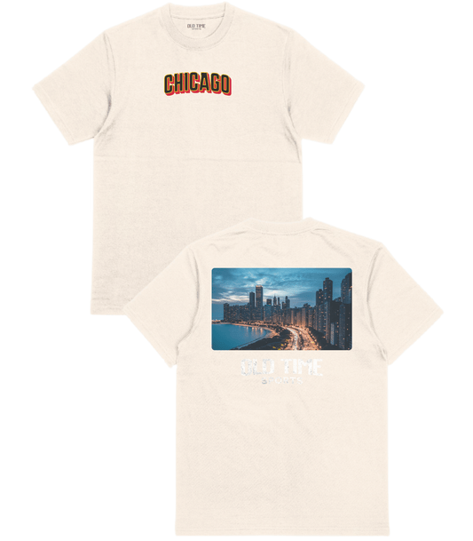 Chicago Hockey Cityscape T-Shirt - Old Time Sports